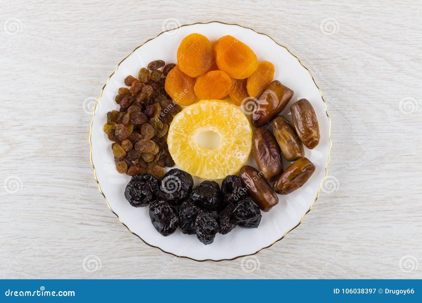 Dried Pome & Stone Fruits (Apples, Apricots, Prunes, Dates, Figs, Peaches)