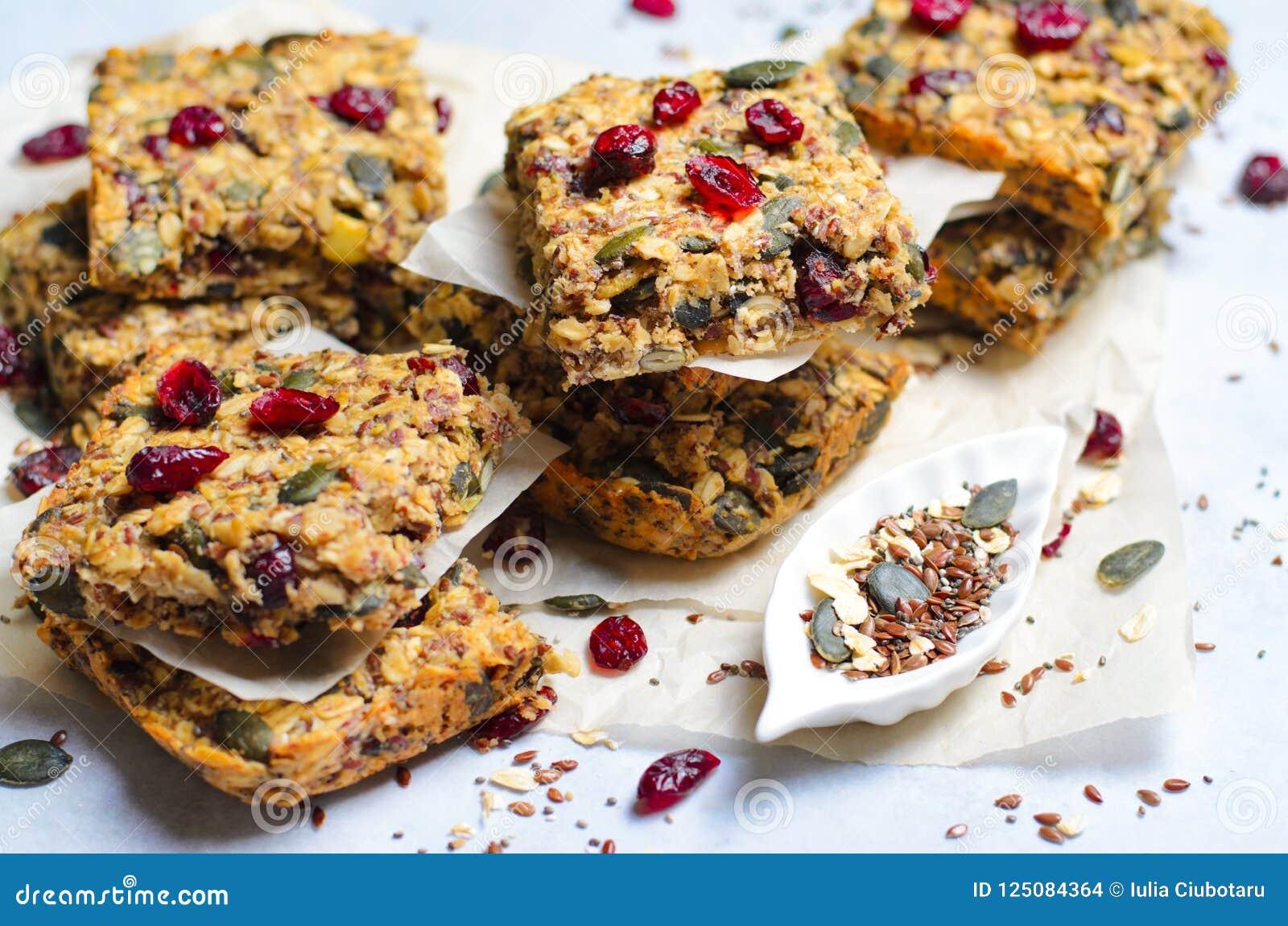 Healthy Snacks (Granola Bars, Seed Bars)