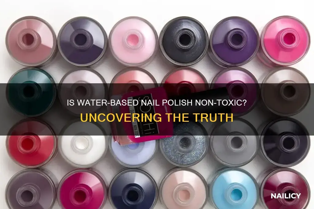 Nail Polish (Non-Toxic, Water-Based, Full Shades)