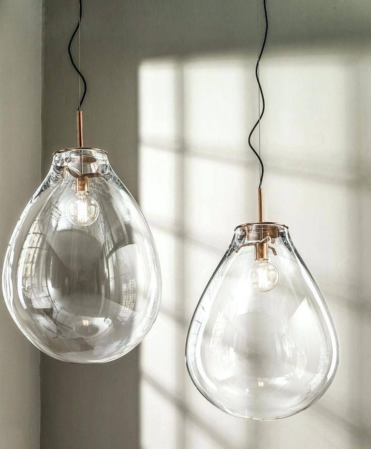 Hand-Blown Glass Pendant Lights