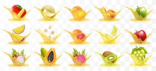Juice Concentrates (Orange, Apple, Grape, Lemon, Mango, Passion Fruit)