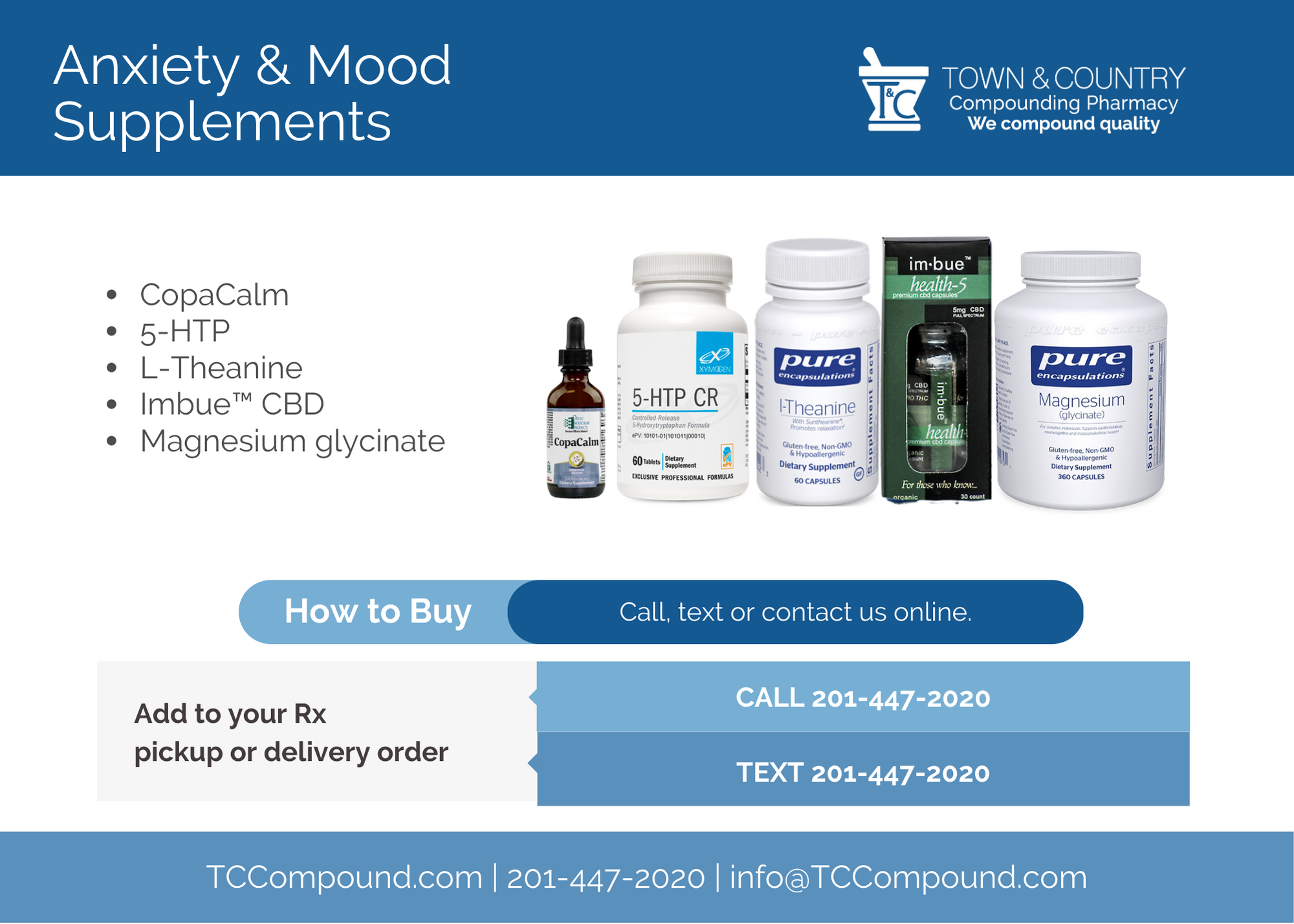 Mood & Anxiety Supplements