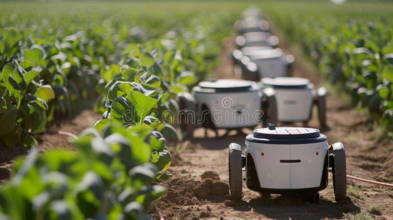 Field scouting robots