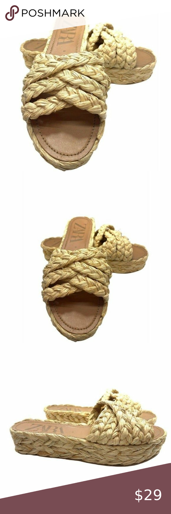 Espadrilles & Sandals (Slides, flip-flops with jute straps)