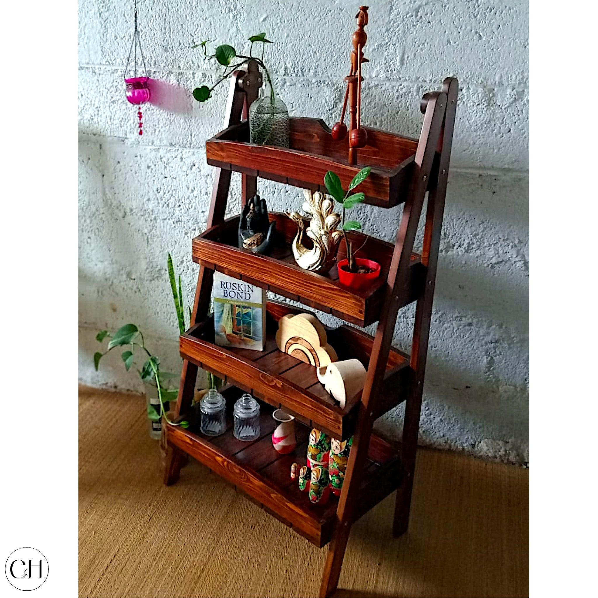 Ladder & Cube Shelves
