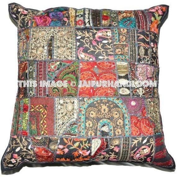 Cushions & Throw Pillows (Embroidered, Printed, Velvet)