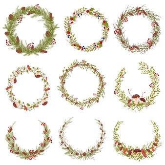 Artificial Wreaths & Decorative Branches