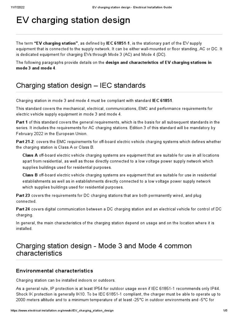 Charging Stations