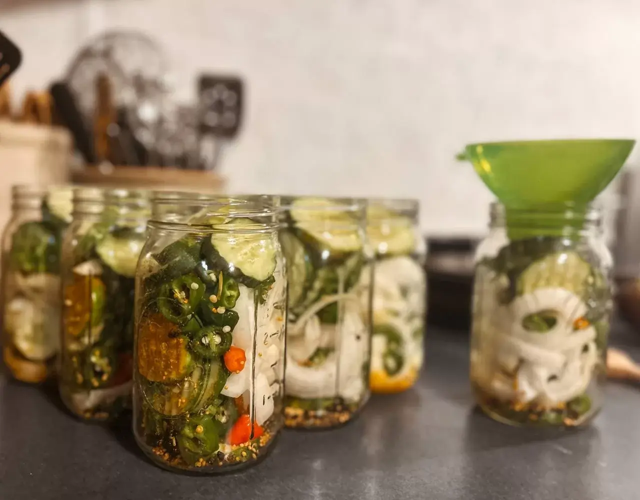 Pickled Vegetables (Cucumbers, Peppers, Mixed)