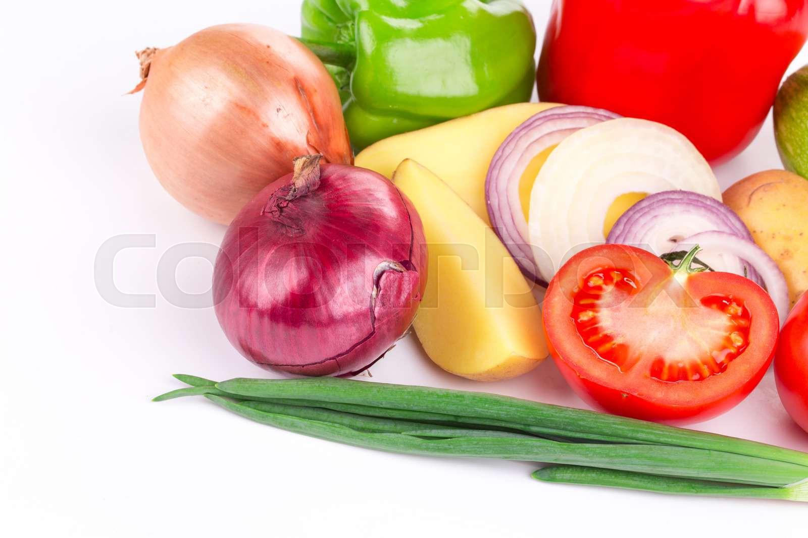 Sliced & Peeled Vegetables