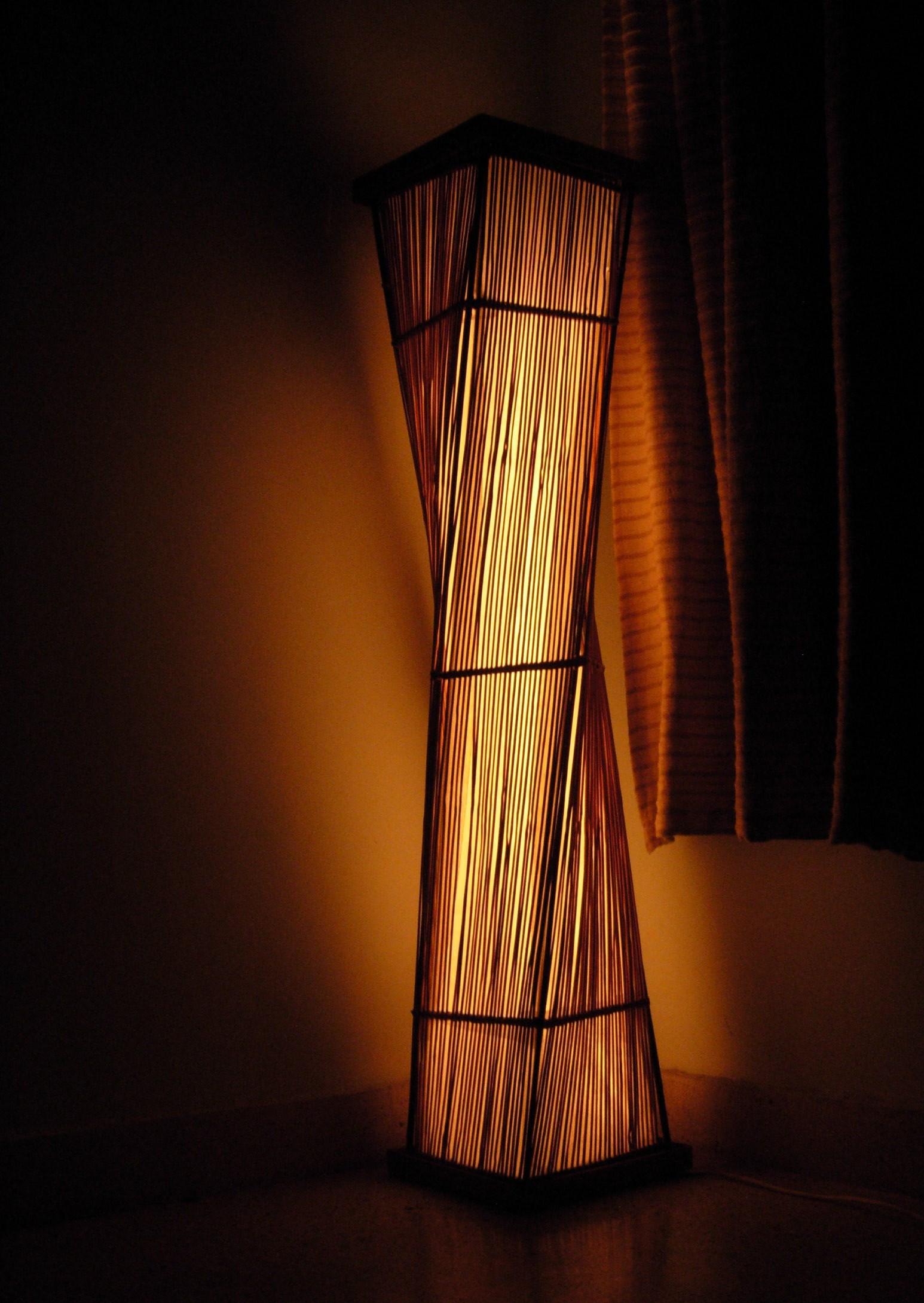 Bamboo Lamps & Lighting